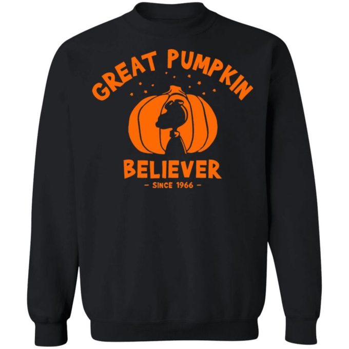 Classic Great Pumpkin Believer Halloween Snoopy Tee – Since 1966