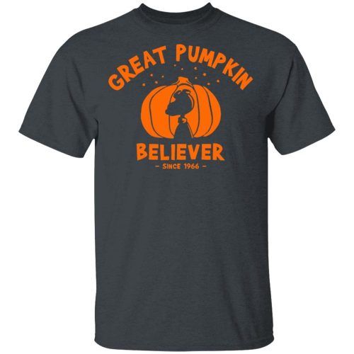 Classic Great Pumpkin Believer Halloween Snoopy Tee – Since 1966 Classic Great Pumpkin Believer Halloween Snoopy Tee – Since 1966