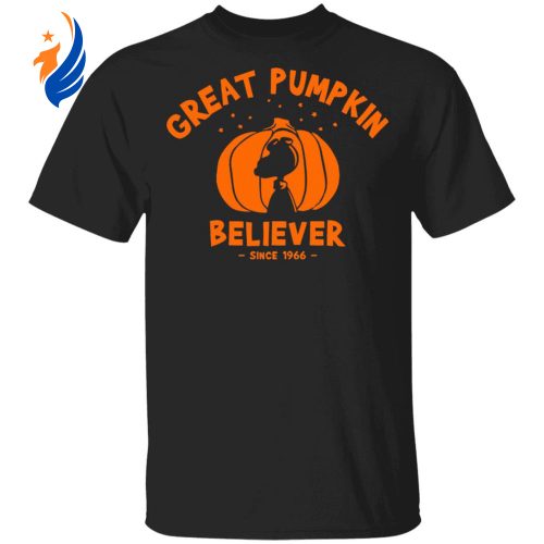 Classic Great Pumpkin Believer Halloween Snoopy Tee – Since 1966 Classic Great Pumpkin Believer Halloween Snoopy Tee – Since 1966
