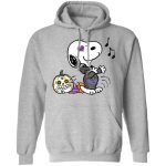 Singing Snoopy Calavera Halloween T-Shirt: Spook-tacular Music-Inspired Apparel