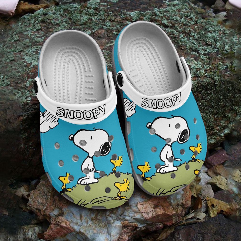 Snoopy 3D Print Clogs Shoes Snoopy 3D Print Clogs Shoes