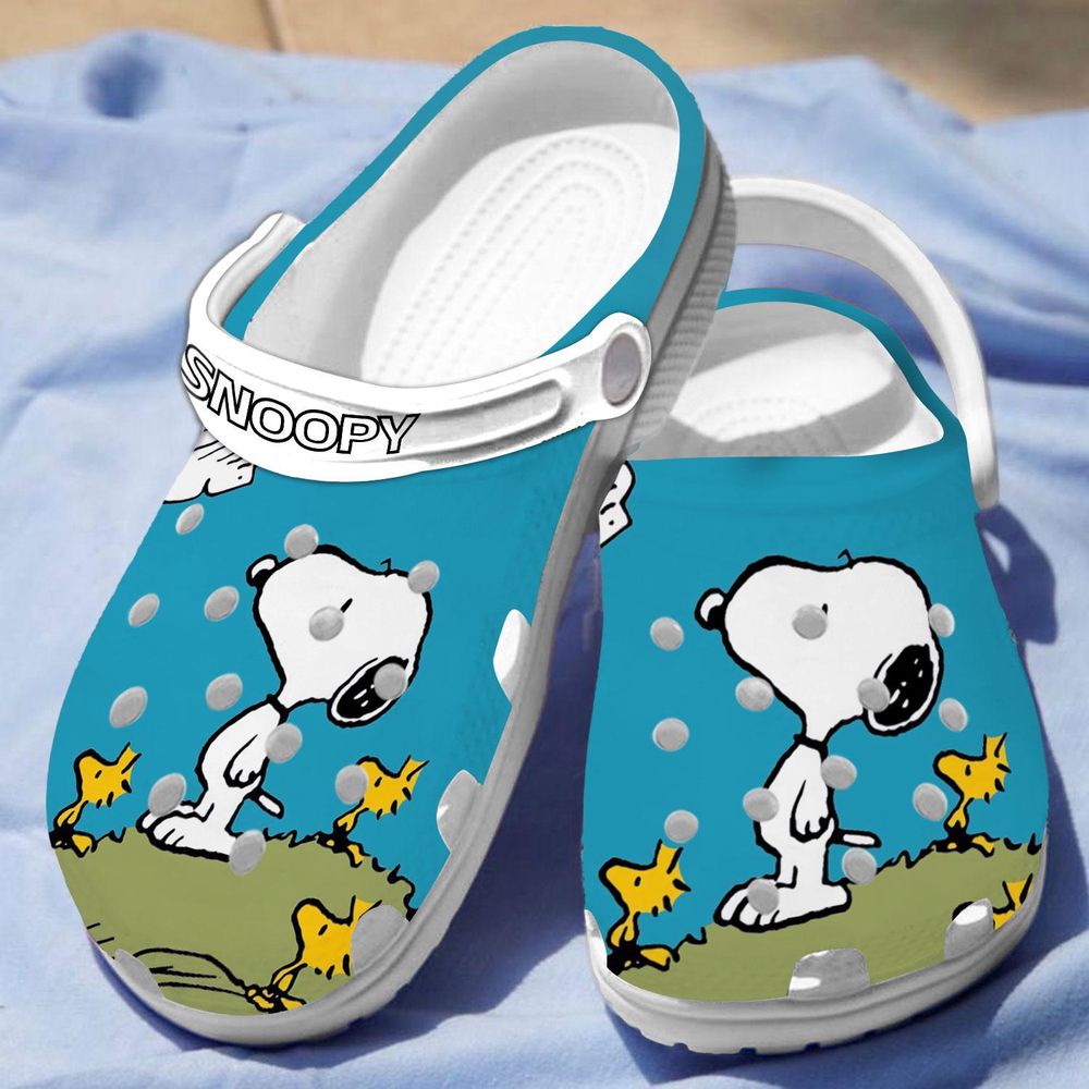 Snoopy 3D Print Clogs Shoes Snoopy 3D Print Clogs Shoes