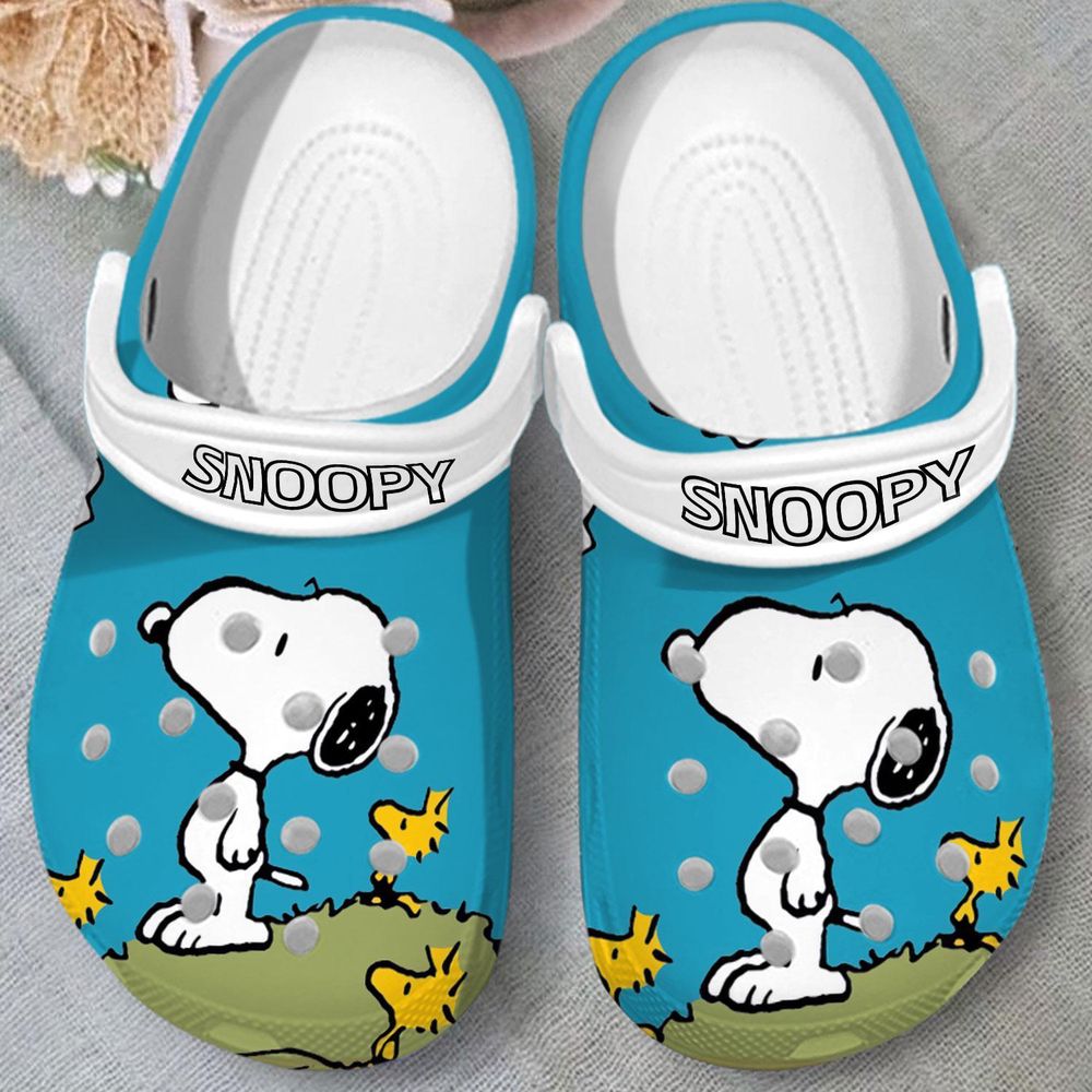 Snoopy 3D Print Clogs Shoes Snoopy 3D Print Clogs Shoes