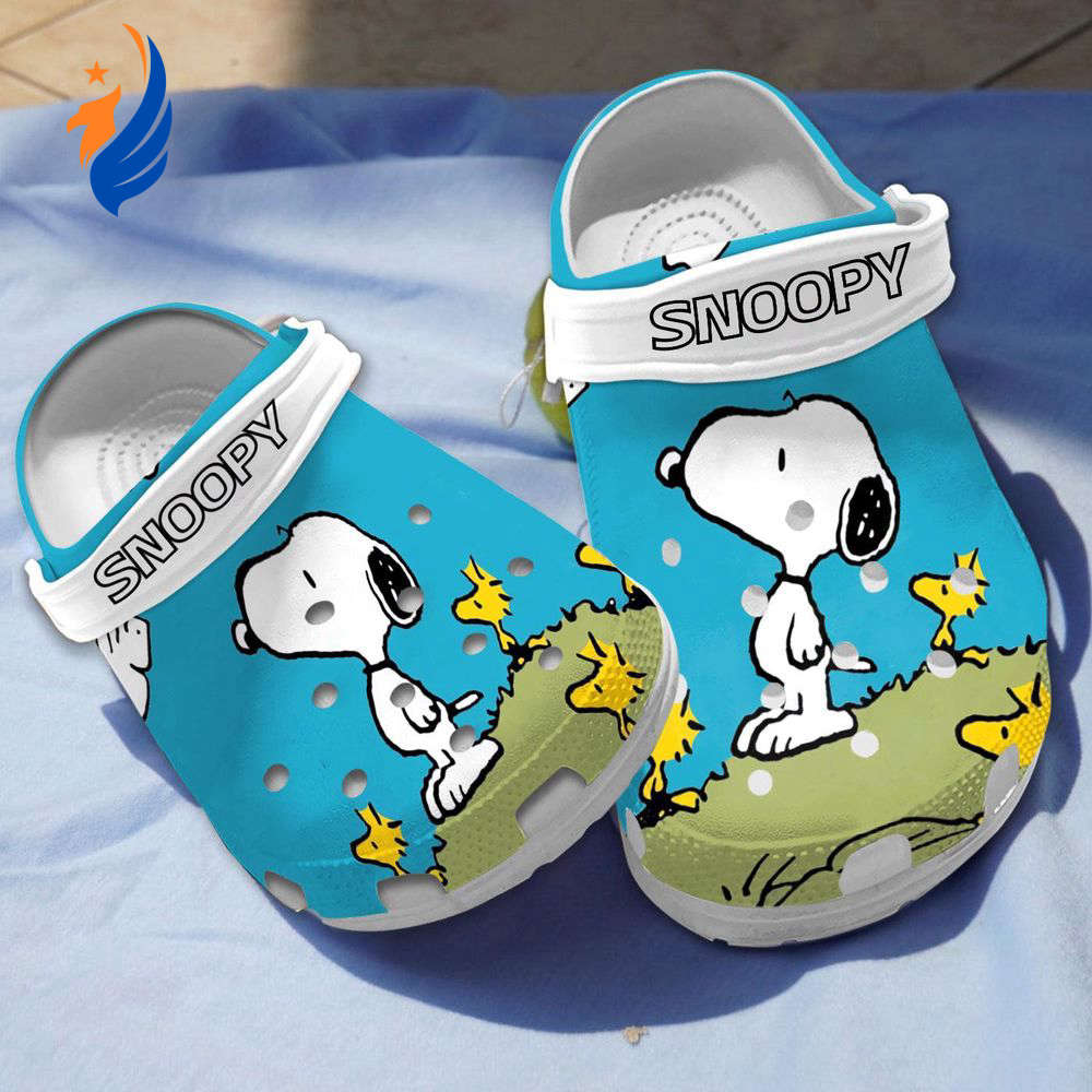 Snoopy 3D Print Clogs Shoes Snoopy 3D Print Clogs Shoes