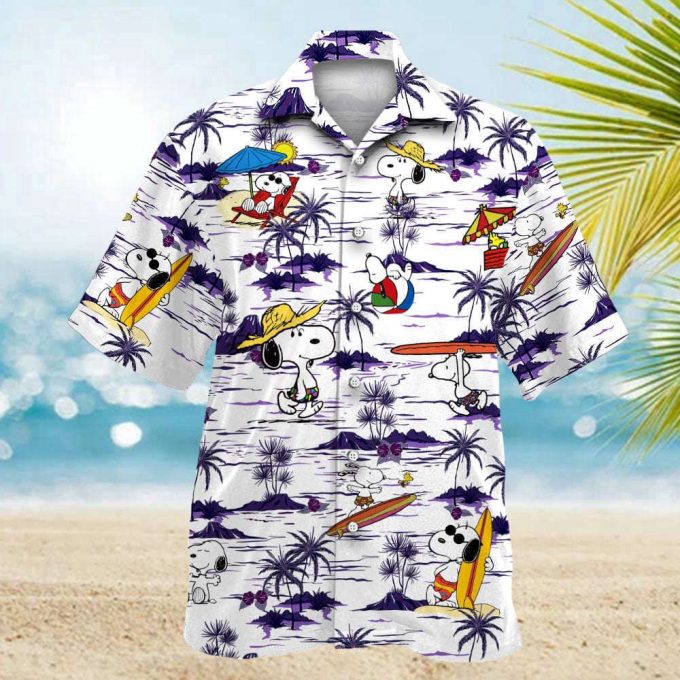 Snoopy 8 Hawaiian Shirt: Stylish Unisex Summer Aloha Shirt for Men & Women