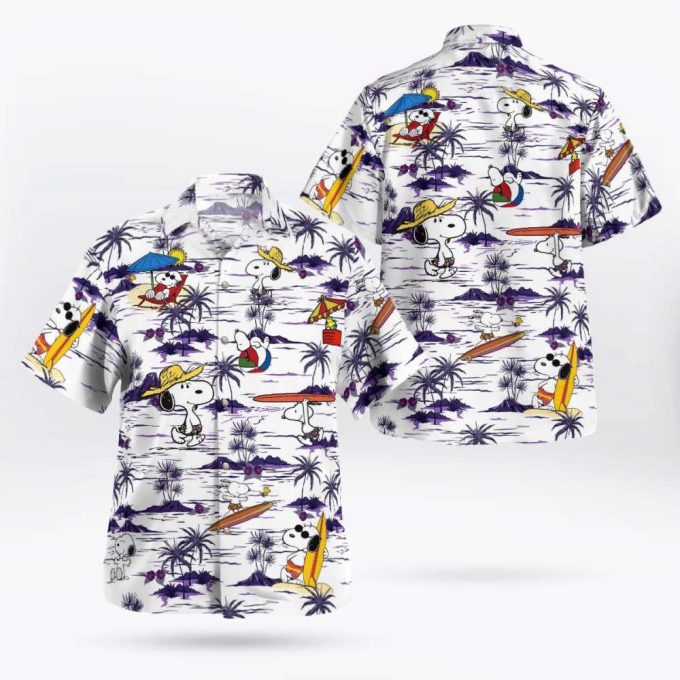 Snoopy 8 Hawaiian Shirt: Stylish Unisex Summer Aloha Shirt for Men & Women