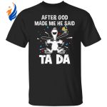 Adorable Snoopy Ta Da Shirt – Celebrate God s Creation with Unique Design!