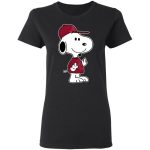 Snoopy Alabama Crimson Tide NCAA Double Middle Fingers Shirt: Boldly Show Your Support with Attitude! Snoopy Alabama Crimson Tide NCAA Double Middle Fingers Shirt: Boldly Show Your Support with Attitude!