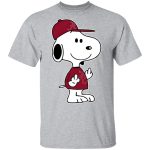 Snoopy Alabama Crimson Tide NCAA Double Middle Fingers Shirt: Boldly Show Your Support with Attitude! Snoopy Alabama Crimson Tide NCAA Double Middle Fingers Shirt: Boldly Show Your Support with Attitude!