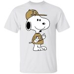 Snoopy Anaheim Ducks NHL Double Middle Fingers Fck You Shirt – Boldly Express Your Team Loyalty with this Unique NHL Merchandise