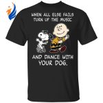 Snoopy & Charlie Brown Turn Up the Music Shirt: When All Else Fails Find Joy with this Engaging Tee! Snoopy & Charlie Brown Turn Up the Music Shirt: When All Else Fails Find Joy with this Engaging Tee!