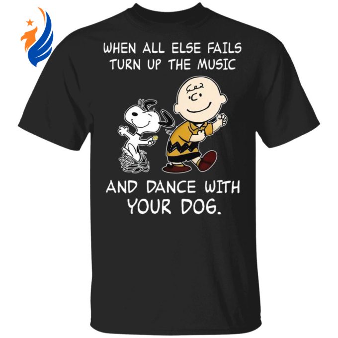 Snoopy & Charlie Brown Turn Up the Music Shirt: When All Else Fails Find Joy with this Engaging Tee! Snoopy & Charlie Brown Turn Up the Music Shirt: When All Else Fails Find Joy with this Engaging Tee!