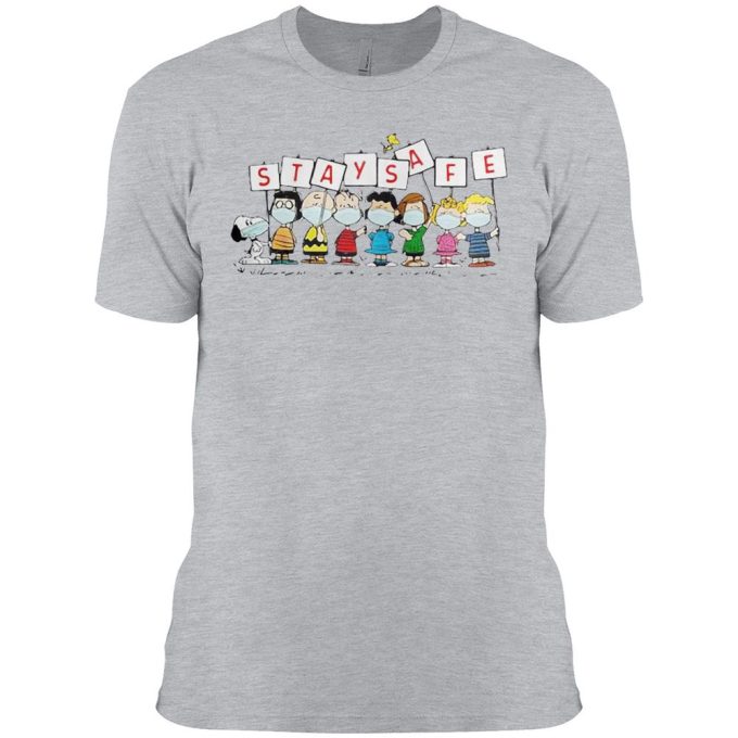 Snoopy and Friends Stay Safe Shirt: Stylish Fun & Protective Apparel for All Ages