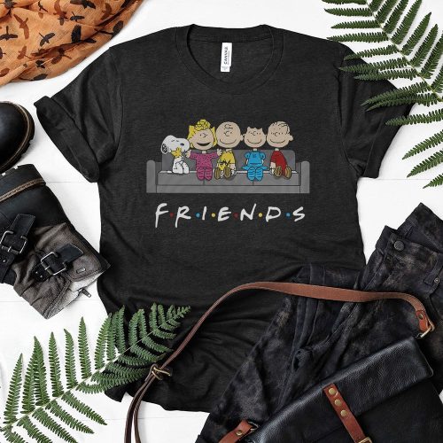Snoopy And Friends T-Shirt: Fun and Stylish Peanuts Cartoon Tee for Fans Snoopy And Friends T-Shirt: Fun and Stylish Peanuts Cartoon Tee for Fans