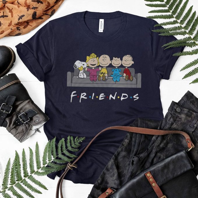 Snoopy And Friends T-Shirt: Fun and Stylish Peanuts Cartoon Tee for Fans
