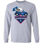 Get Your Snoopy and Woodstock Los Angeles Dodgers 2020 World Series Champions Shirt Now!