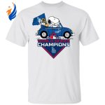 Get Your Snoopy and Woodstock Los Angeles Dodgers 2020 World Series Champions Shirt Now!