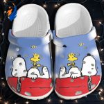 Snoopy And Woodstock Unisex Lightweight Clogs For Kids And Adults Snoopy And Woodstock Unisex Lightweight Clogs For Kids And Adults