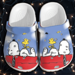 Snoopy And Woodstock Unisex Lightweight Clogs For Kids And Adults Snoopy And Woodstock Unisex Lightweight Clogs For Kids And Adults