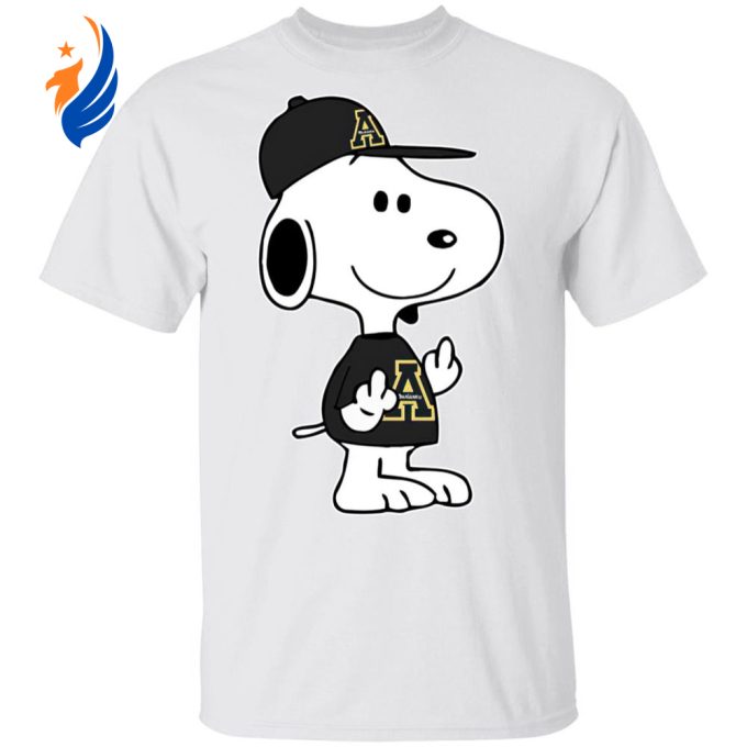 Snoopy Appalachian State Mountaineers NCAA Double Middle Fingers Shirt – Express Your Attitude! Snoopy Appalachian State Mountaineers NCAA Double Middle Fingers Shirt – Express Your Attitude!