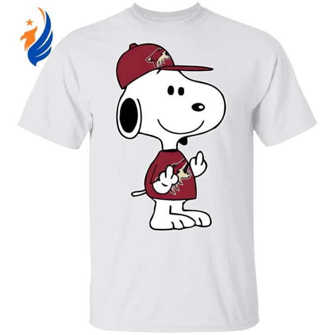Express Your Spirit with Snoopy Arizona Coyotes NHL Double Middle Fingers Fck You Shirt Express Your Spirit with Snoopy Arizona Coyotes NHL Double Middle Fingers Fck You Shirt