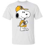 Snoopy Boston Bruins NHL Double Middle Fingers Shirt – Show Your Team Spirit with Attitude!