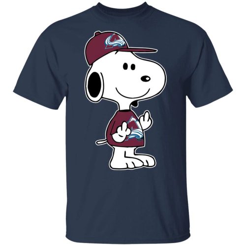 Snoopy Colorado Avalanche NHL Double Middle Fingers Fck You Shirt – Unique and Bold Fan Apparel Snoopy Colorado Avalanche NHL Double Middle Fingers Fck You Shirt – Unique and Bold Fan Apparel