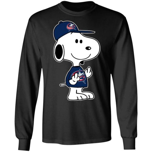 Snoopy Columbus Blue Jackets NHL Middle Fingers Shirt – Bold & Expressive Fan Apparel for Ultimate Team Support! Snoopy Columbus Blue Jackets NHL Middle Fingers Shirt – Bold & Expressive Fan Apparel for Ultimate Team Support!