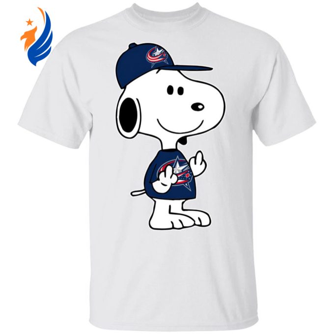 Snoopy Columbus Blue Jackets NHL Middle Fingers Shirt – Bold & Expressive Fan Apparel for Ultimate Team Support! Snoopy Columbus Blue Jackets NHL Middle Fingers Shirt – Bold & Expressive Fan Apparel for Ultimate Team Support!