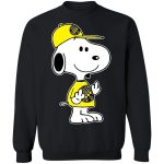 Columbus Crew SC MLS Snoopy Double Middle Fingers Shirt – Unique Design to Show Displeasure!