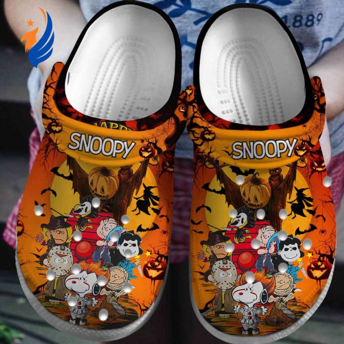 Snoopy Cosplay Horror Movie Villains Halloween Clogs