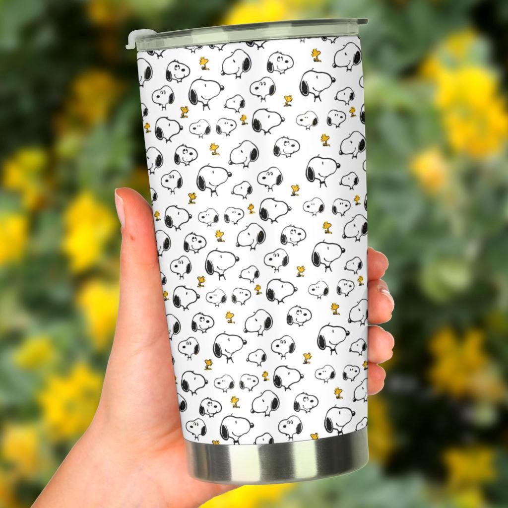 Snoopy Cute Pattern Stainless Steel Tumbler Snoopy Cute Pattern Stainless Steel Tumbler