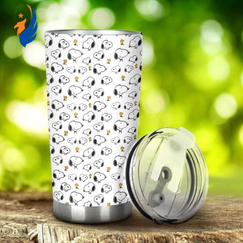 Snoopy Cute Pattern Stainless Steel Tumbler