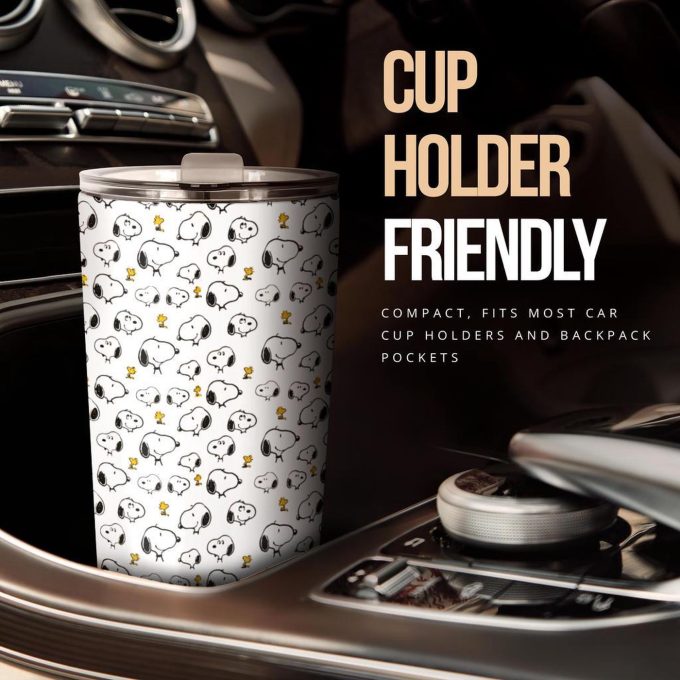 Snoopy Cute Pattern Stainless Steel Tumbler