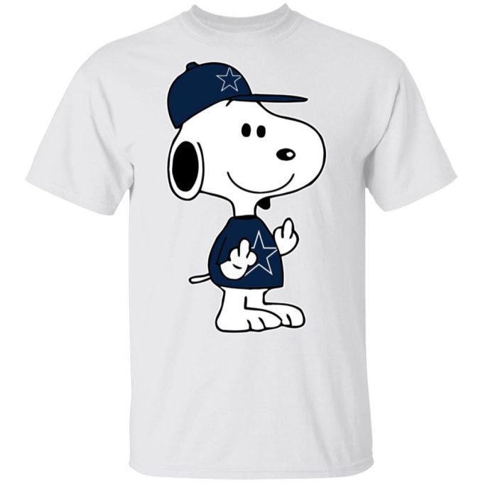 Snoopy Dallas Cowboys NFL Shirt: Double Middle Fingers Fck You Design – Show Your Team Spirit! Snoopy Dallas Cowboys NFL Shirt: Double Middle Fingers Fck You Design – Show Your Team Spirit!