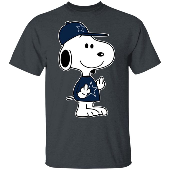 Snoopy Dallas Cowboys NFL Shirt: Double Middle Fingers Fck You Design – Show Your Team Spirit! Snoopy Dallas Cowboys NFL Shirt: Double Middle Fingers Fck You Design – Show Your Team Spirit!