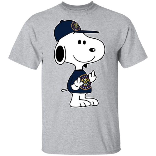Snoopy Denver Nuggets NBA Double Middle Fingers Shirt – Show Your Attitude with this Fck You Tee! Snoopy Denver Nuggets NBA Double Middle Fingers Shirt – Show Your Attitude with this Fck You Tee!