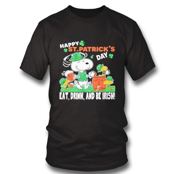 Snoopy Dog St Patrick s Day Shirt Hoodie – Root Beer Inspired Design for a Festive Look!