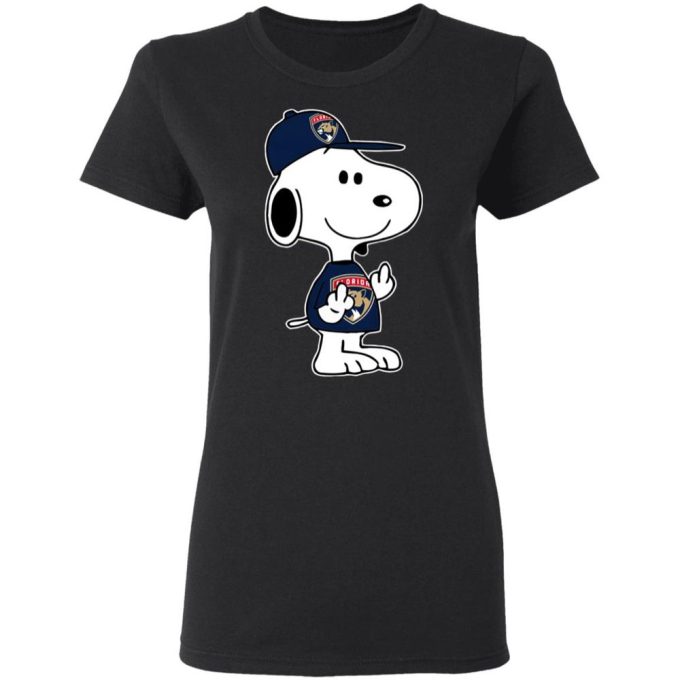 Florida Panthers NHL Double Middle Fingers Snoopy Shirt – Express Your Frustration with Style! Florida Panthers NHL Double Middle Fingers Snoopy Shirt – Express Your Frustration with Style!