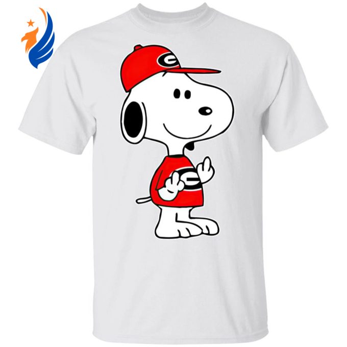 Snoopy Georgia Bulldogs NCAA Shirt – Double Middle Fingers – Fck You! Stand Out with this Bold and Edgy Apparel Snoopy Georgia Bulldogs NCAA Shirt – Double Middle Fingers – Fck You! Stand Out with this Bold and Edgy Apparel