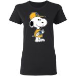 Snoopy Golden State Warriors NBA Double Middle Fingers Shirt – Show Your Support with Attitude!