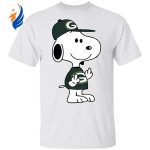 Snoopy Green Bay Packers NFL Double Middle Fingers Shirt: Expressive & Bold Support for Fans Snoopy Green Bay Packers NFL Double Middle Fingers Shirt: Expressive & Bold Support for Fans