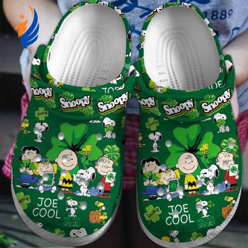 Snoopy Happy Patrick’s Day Clogs, Unisex Clogs Shoes, Snoopy Clogs For Kids And Adults Snoopy Happy Patrick’s Day Clogs, Unisex Clogs Shoes, Snoopy Clogs For Kids And Adults