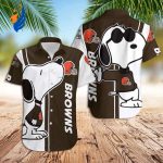 Cleveland Browns Snoopy Hawaiian Shirt – Stylish and Fun NFL Apparel Cleveland Browns Snoopy Hawaiian Shirt – Stylish and Fun NFL Apparel