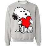 Snoopy Hug Heart Valentine s Day Shirt: Spread Love with Our Adorable and Stylish Snoopy-themed Valentine s Apparel! Snoopy Hug Heart Valentine s Day Shirt: Spread Love with Our Adorable and Stylish Snoopy-themed Valentine s Apparel!