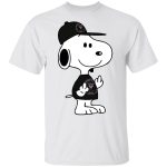 Snoopy Inter Miami CF MLS Double Middle Fingers Shirt – Boldly Express Yourself with the Ultimate F*ck You Statement
