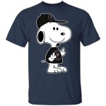 Snoopy Inter Miami CF MLS Double Middle Fingers Shirt – Boldly Express Yourself with the Ultimate F*ck You Statement