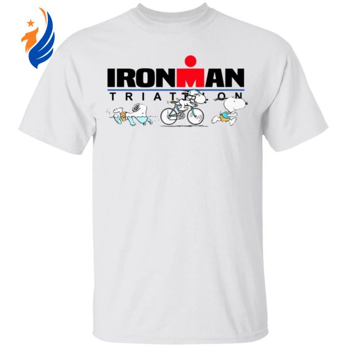 Snoopy Ironman Triathlon Shirt Hoodie: Stay Stylish & Comfy with Long Sleeve Design! Snoopy Ironman Triathlon Shirt Hoodie: Stay Stylish & Comfy with Long Sleeve Design!