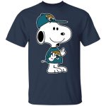 Snoopy Jacksonville Jaguars NFL Double Middle Fingers Fck You Shirt – Boldly Show Your Support Officially Licensed NFL Gear