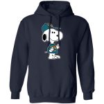 Snoopy Jacksonville Jaguars NFL Double Middle Fingers Fck You Shirt – Boldly Show Your Support Officially Licensed NFL Gear